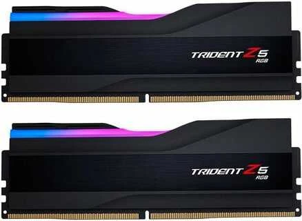 RAM G.Skill | Trident Z5 RGB | 32 Kit (16GBx2) GB | DDR5 | 6400 MHz | PC/serveris | Registered No | ECC No