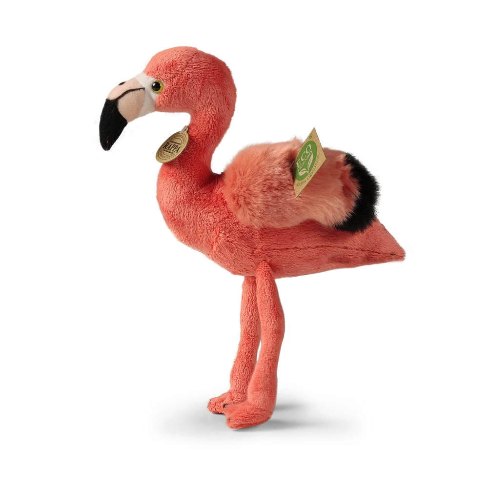 Rappa Eco-Friendly Pliušinis žaislas - flamingas, 23 cm