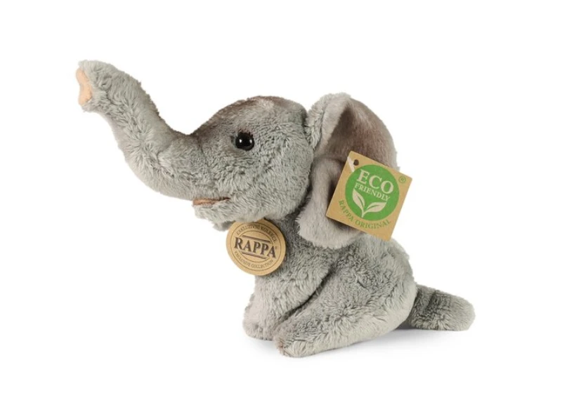 Rappa Eco-Friendly Pliušinis žaislas - dramblys, 15 cm