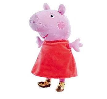 Hasbro „Simba Pig Peppa“ pliušinis talismanas su garsu 22 cm cuddly žaislu