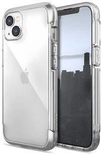 Raptic X-Doria Air iPhone 14 Plus šarvuotas dėklas telefonui, sidabrinės spalvos