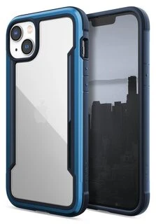 Raptic X-Doria Shield iPhone 14 Plus šarvuotas dėklas telefonui, mėlynos spalvos