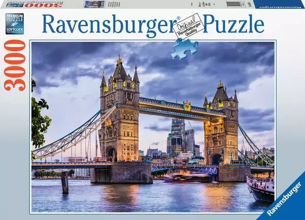 Ravensburger Dėlionė 3000 vnt. - Gražus Londono miestas