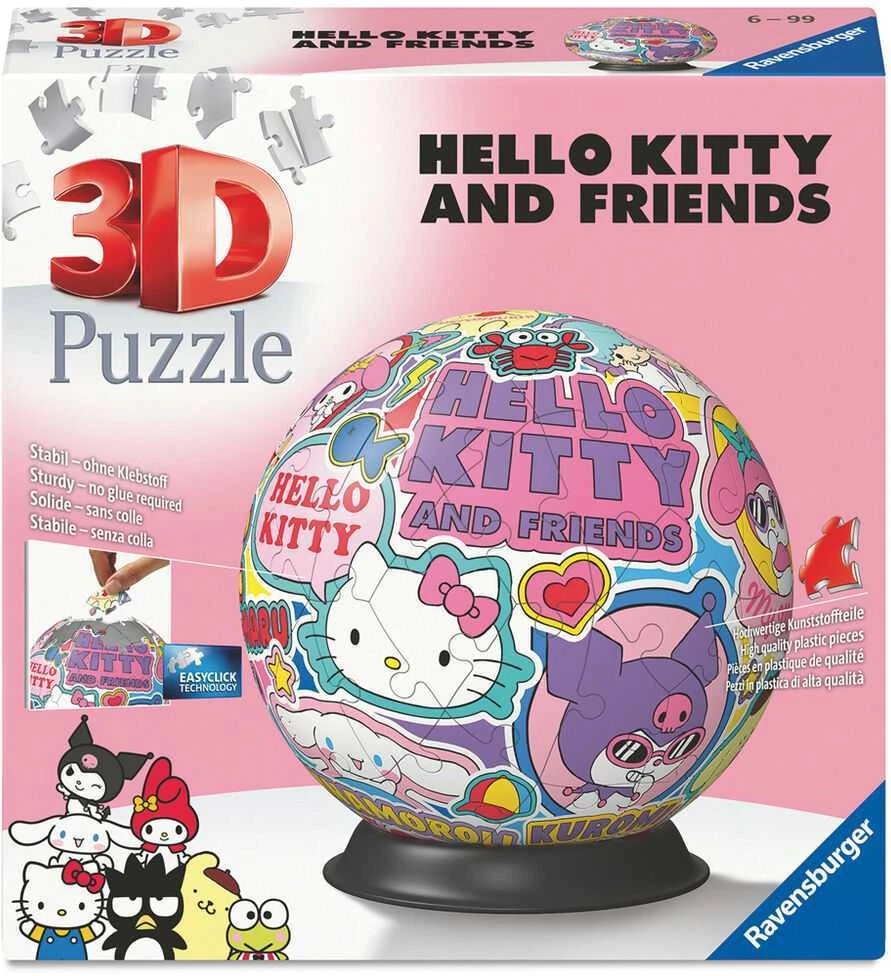Ravensburger 3D Dėlionė 73 vnt. - Hello Kitty