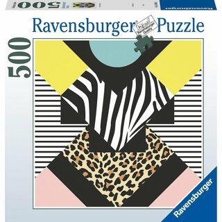Ravensburger Dėlionė 500 vnt. - Geometriniai raštai