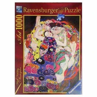 Ravensburger Dėlionė 1000 vnt. - Gustav Klimt The Virgo