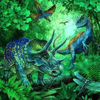 Ravensburger Dėlionė 3x49 vnt. - Dinozaurai