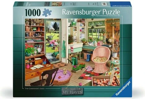 Ravensburger Dėlionė 1000 vnt. - Sodo namelis