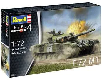 Revell T-72 M1 tankas 1:72 plastikinis surenkamas modelis (03357)