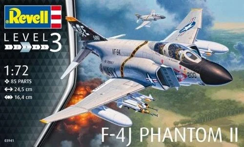 Revell – McDonnell Douglas F-4J Phantom II, 1/72, 03941