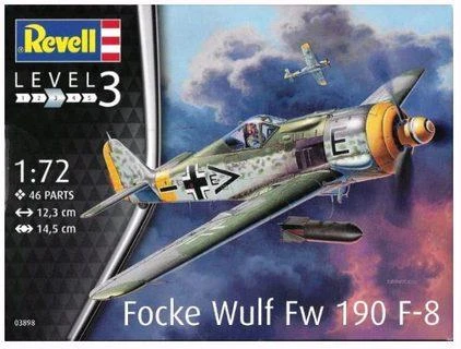 Revell – Focke Wulf Fw190 F-8, 1/72, 03898