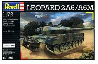Revell Plastikinis modelis Leopard 2A6/A6M 1:72, rudas