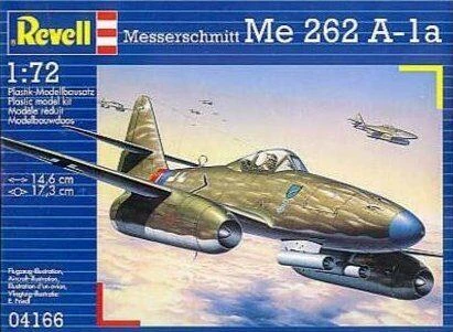 Revell – Messerschmitt Me 262 A-1a, 1/72, 04166