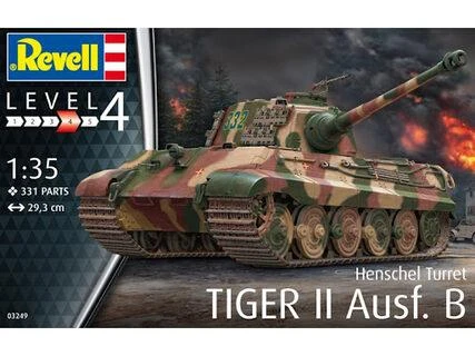 Revell - Henschel Turret Tiger II Ausf.B, 1/35, 03249