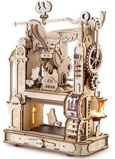 Robotime 3D medinis mechaninis konstruktorius Klasikinis spausdinimo presas