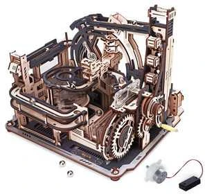 Robotime 3D medinis mechaninis konstruktorius MARBLE SPACEPORT