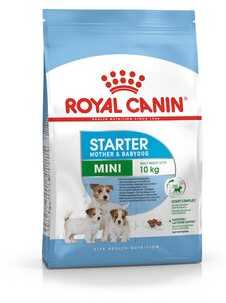 Sausas Šunų Maistas - Royal Canin Shn Mini Starter Mama Ir Šuniukas 4kg