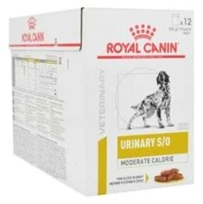 ROYAL CANIN Dog Urinary S/O Moderate Calorie - šlapias šunų maistas - 12 x 100g