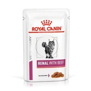 Royal Canin RC VD Cat Renal jautiena 85g konservuotas pašaras katėms