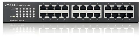 Šakotuvas ZYXEL GS1100-24EV4 UNMANAGED + 24 PORT GIGABIT UNMANAGED SWITCH V4