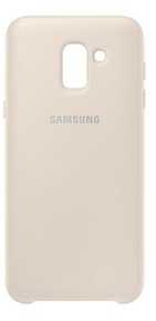 Galaxy J6 dviejų sluoksnių dėklas (Auksinis)