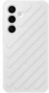 Dėklas „Samsung Galaxy S24 Shield Cover“ šviesiai pilkas