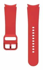 Išmaniojo laikrodžio Samsung Galaxy Watch 4 dirželis, Raudonos spalvos, M/L, 20mm