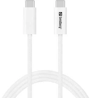 Sandberg USB-C>C USB4 240W+40Gbps, 1M