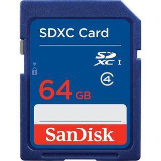 Atminties kortelė SanDisk 64GB SDXC Class 4