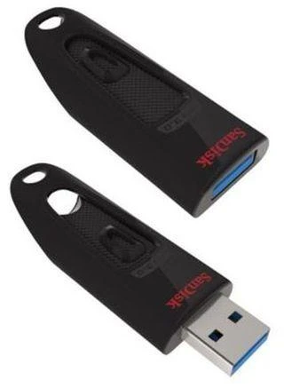 USB laikmena SanDisk Cruzer Ultra 64GB USB 3.0 130 MB/s