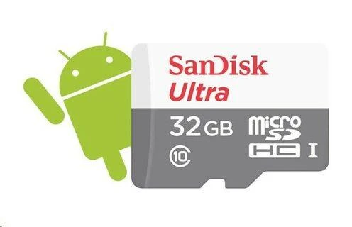 Atminties kortelė SanDisk Ultra Micro SDHC UHS-I Class 10, 32 GB, su adapteriu
