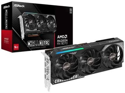 ASRock Challenger AMD Radeon RX 9070 AMD 16 GB vaizdo plokštė