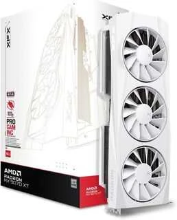 XFX Quicksilver AMD Radeon RX 9070XT Baltas 16GB GDDR6 256-bit HDMI 3xDP