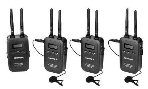 Belaidė Garso Sistema - Saramonic VmicLink5 RX + 3 TX 5.8 GHz Rinkinys