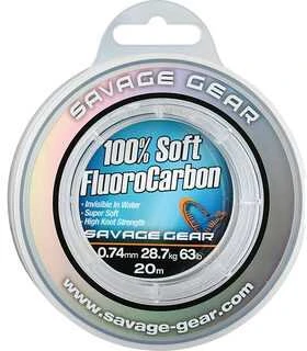 Savage Gear Fluorokarboninis Valas SG Soft 0.81mm 15m 33.0kg