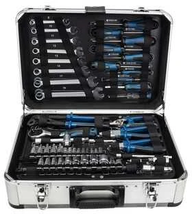 Rankinių įrankių rinkinys TB150 metaliniame lagamine 101 vnt, Scheppach