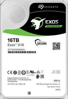 „SEAGATE EXOS X16 SATA 16TB Helium 7200rpm 256MB cache 512e/4kn Fast Format BLK“