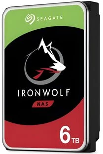 SEAGATE NAS HDD 6TB IronWolf 5400rpm 6Gb/s SATA 256MB talpykla 3,5 colio