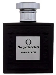 Kvepalai vyrams Sergio Tacchini Pure Juodas EDT, 100 ml