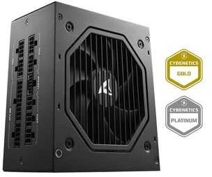 1200W Sharkoon Rebel P20 1200W (juodas, 1x 12 Pin High Power Anschluss, 4x PCIe, Kabelmanagement, 1200 Watt)
