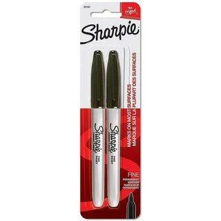 Sharpie Markeriai Fine juodi 2 vnt. - 1985860