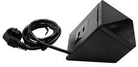 Shelly Wall Ekranas stand priedas USB, juodas