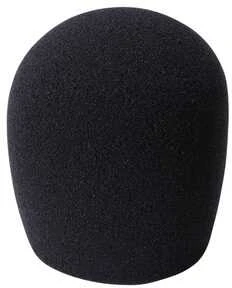 Shure | Priekinis stiklas visiems Shure Ball tipo mikrofonams | SH A58WS-BLK
