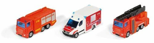 Žaislinis gelbėjimo transporto priemonių rinkinys Siku Super S6326
