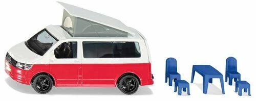 Žaislinis VW T6 California automobilis su judančiu stogu Siku Super
