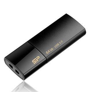 SILICON POWER atmintis USB Blaze B05 64GB USB 3.2 Juodas