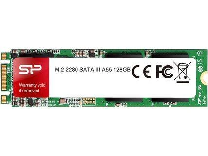 Silicon Power | A55 | 128 GB | Solid-state drive sąsaja M.2 SATA | Skaitymo greitis 550 MB/s | Rašymo greitis 420 MB/s