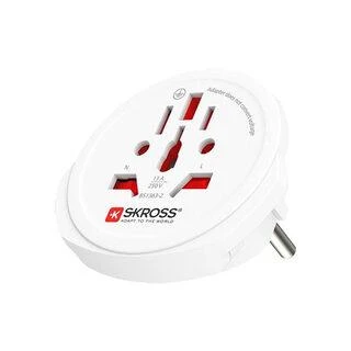 Segula „SKROSS Single Adapteris Europe“, kelioninis adapteris iš viso pasaulio į CEE 7/4-out