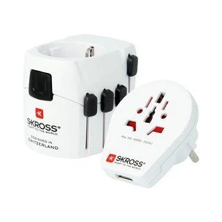 Skross PRO adapteris su USB moduliu