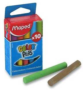 Colorpeps spalvota kreida 10 vnt MAPED